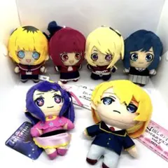 推しの子　ぬいぐるみ　ちびぐるみ　マスコット　キーホルダー　6点セット