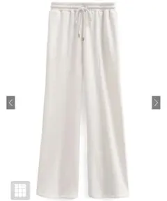 【タグ付き　新品未使用】GRLセンターラインスウェットワイドパンツpm505a