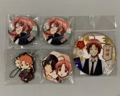 ☆銀魂　神威　缶バッジ　アクリルコースター 他5点