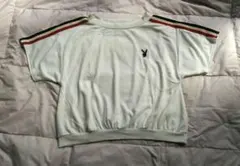 PLAYBOY ホワイト Tシャツ Mのサムネイル