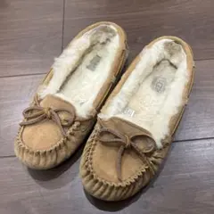UGG ベージュ モカシン 4