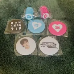 RUNSEOKJIN EP TOUR 缶バッジ 5個、スタンプ2個セット