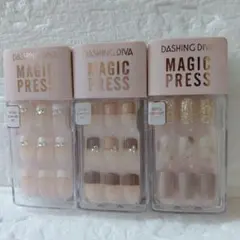 ダッシングディバDASHINGDIVAマジックプレスハンド　落ち着いた色み