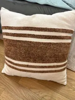モリヨシ）本牛革 クッションカバー 約45×45cm【カバーのみ】2枚セット