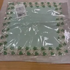 新品　ジャスミン　ハンカチ　LIME