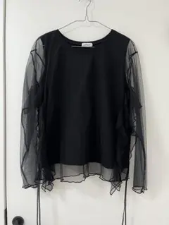 シースルーブラウス