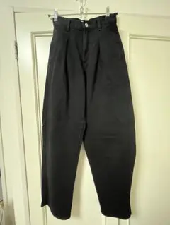 デニムワイドパンツxs