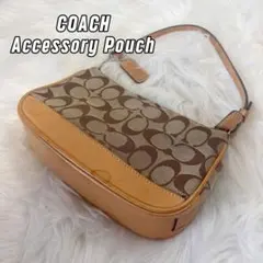COACH Signature Accessory Pouch Bag y2k