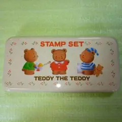 STAMP SET　TEDDY THE TEDDY　1989　SANRIO
