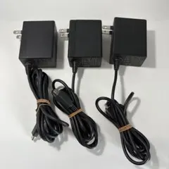 【純正】3本セット Switch 充電器 動作確認済 ACアダプタ switch