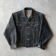 【新品未使用✨】早い者勝ち❗️ リーバイス 先染めブラックデニムジージャン 2025年最新】先染め levi's デニムジャケットの人気アイテム