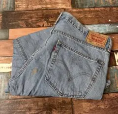 1*ご様 ビンテージ　古着　リーバイス505 バギー　デニムジーンズ　W36L3