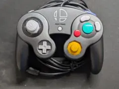 ゲームキューブコントローラー　スマブラブラック