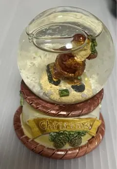 christmas サンタクロース　スノードーム　小