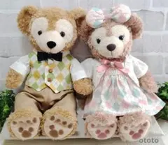 ダッフィー＆シェリーメイSサイズ　ハンドメイドコスチューム　ペアセット