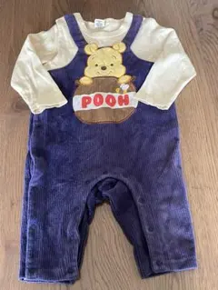 babydoll プーさんロンパース 80