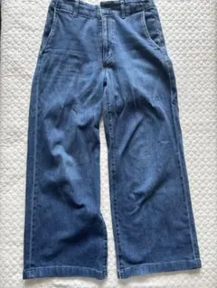 UNIQLO ユニクロ ワイドデニムパンツ Mサイズ