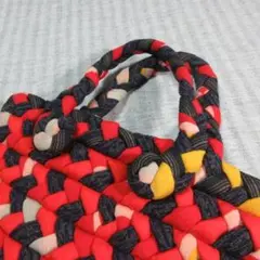 お値下げ★新品！和布の編みバッグ