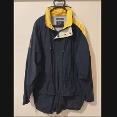 【希少】NAUTICA sailing jacket XL ネイビー/イエロー
