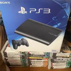 PS3 プレステ3本体　ソフトセット　プレイステーション3 500GB