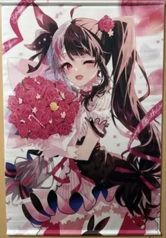 初音ミク(一斗まる) 掛け軸風タペストリー 「千本桜の世界展 夜ニ紛レ」 初音ミク(一斗まる) 掛け軸風タペストリー 「千本桜の世界展 夜ニ紛レ