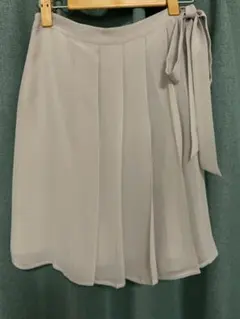 【INED】シフォン　プリーツスカート