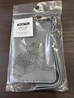 ムーミン　MOOMIN パスケース2 ポケット　ブルーのサムネイル