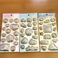 正規品　すみっコぐらし キラッとぷくぷくエアーシール 3種類セット