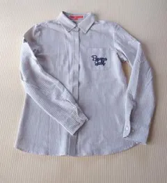 BEAMS GOLF ストライプシャツ Mサイズのサムネイル