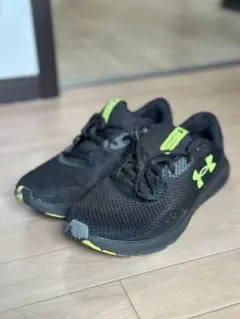 アンダーアーマーUAチャージド パスート3 28.5cm ブラック イエロー2E