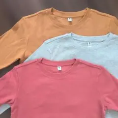 UNIQLO 長袖カットソー3枚セット