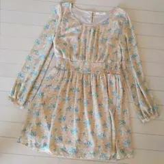 ナイスクラップ 花柄ワンピース