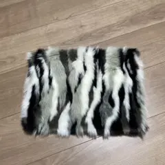 フェイクファー　クラッチバッグ