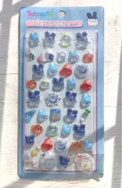 ボンボンドロップシール　3Dステッカー たまごっち　みみっち