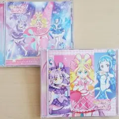 キミとアイドルプリキュア　CD２点セット　デビューシングル、主題歌シングル