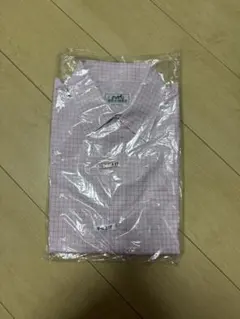Hermes Vintage 半袖チェックシャツピンク　クリーニング済のサムネイル