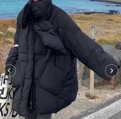 最終価格　wee9s ノーカラーパーフェクトシルエットダウンコート　と同じ形