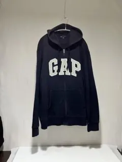 GAP ネイビーフルジップパーカー