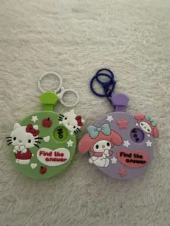 ハローキティ・マイメロディ キーホルダー