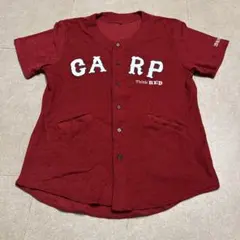 広島カープ　半袖　tシャツ　ベースボールシャツ　ユニフォーム　応援　パイル生地のサムネイル