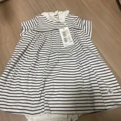 【新品未使用】プチバトー　ワンピース　18M