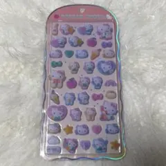 【正規品】サンリオ コットンパフィーシール ハローキティ