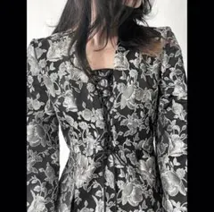 meltthelady花柄ロングワンピース 長袖