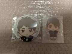 セガラッキーくじ 宮治 アクリルスタンド 缶バッジ