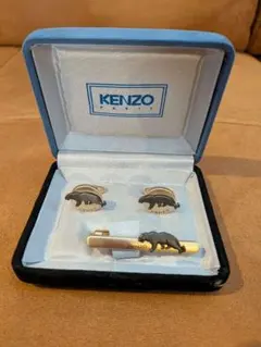 【未使用】KENZO ケンゾー タイピン カフス セット パンサーモチーフのサムネイル