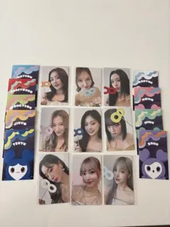 TWICE オフラインくじ9枚セット くじ とフォトカード入り