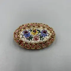 激レア　ローマンモザイク　磁器カメオ　イタリア 激レア ローマンモザイク 磁器カメオ イタリア 激レアローマン