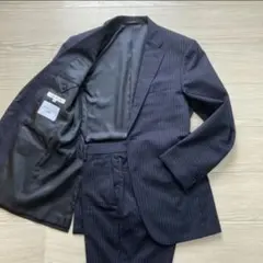 美品 ユナイテッドアローズ グリーンレーベル Mストライプ スーツ セットアップのサムネイル