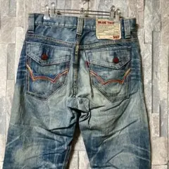 【EDWIN】BT5011 BLUE TRIP ブーツカットデニム 断裁 W30