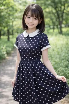 公式完売品】overE サマーポロワンピース：ダークネイビー 90 - メルカリ